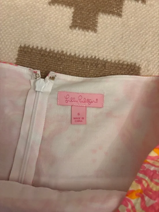 Lily Pulitzer Cuddy Scalloped skirt Size 6 - Picture 5 of 9